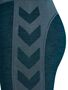 Hummel Hmlclea Seamless Mid Waist Tights - dark sea