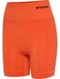 Hummel Hmltif Seamless Shorts - tangerine tango