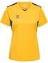 Hummel Hmlauthentic Pl Jersey S/S Woman - sports yellow/true blue