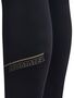 Hummel Hmlcourt Mid Waist Pocket Tights W - light grey/black