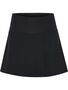 Hummel Hmlcourt Mid Waist Pocket Skirt W - light grey/black