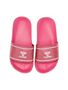 Hummel Pool Slide Glitter Jr - raspberry