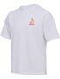 Hummel Hmlloose T-Shirt S/S Bees Stadium - white/paprika