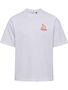Hummel Hmlloose T-Shirt S/S Bees Stadium - white/paprika