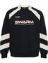 Hummel Hmloversized Crew Sportswear Swarm - black