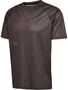 Hummel Hmlcourt Aop Light Weight T-Shirt - turkish gray