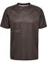 Hummel Hmlcourt Aop Light Weight T-Shirt - turkish gray