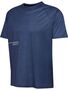 Hummel Hmlcourt Aop Light Weight T-Shirt - insignia blue