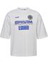 Hummel Hmloversized T-Shirt Gamba - white