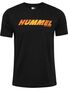 Hummel Hmlgraphic Bold Logo Tee - black