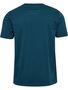 Hummel Hmlgraphic Bold Logo Tee - reflecting pond