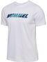 Hummel Hmlgraphic Bold Logo Tee - white