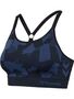 Hummel Hmlcombine Seamless Padded Bra - blue indigo melange