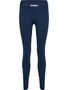 Hummel Hmlelemental Cotton Hw Tights - dress blues