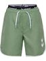 Hummel Hmlswell Board Shorts - hedge green