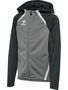 Hummel Hmllead 2.0 Zip Hoodie Kids - steel gray/asphalt