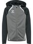 Hummel Hmllead 2.0 Zip Hoodie Kids - steel gray/asphalt