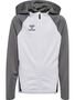 Hummel Hmllead 2.0 Zip Hoodie Kids - white/steel gray