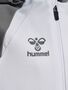Hummel Hmllead 2.0 Zip Hoodie Kids - white/steel gray