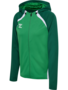 Hummel Hmllead 2.0 Zip Hoodie Woman - jelly bean/evergreen