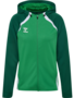 Hummel Hmllead 2.0 Zip Hoodie Woman - jelly bean/evergreen