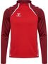 Hummel Hmllead 2.0 Half Zip - true red/maroon