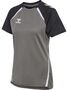 Hummel Hmllead 2.0 Jersey S/S Woman - steel gray/asphalt