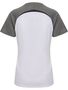 Hummel Hmllead 2.0 Jersey S/S Woman - white/steel gray