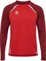 Hummel Hmllead 2.0 Crew Sweat - true red/maroon