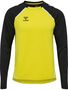 Hummel Hmllead 2.0 Crew Sweat - blazing yellow/black