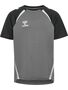 Hummel Hmllead 2.0 Jersey S/S Kids - steel gray/asphalt