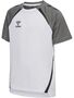 Hummel Hmllead 2.0 Jersey S/S Kids - white/steel gray