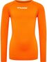 Hummel Hmlbl Comfort 2.0 Tee L/S Kids - orange tiger
