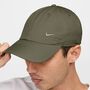 Nike U Nk Df Club Cap U Cb Mtswsh L - medium olive/metallic silver