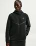 Nike M Nk Tch Flc Fz Wr Hoodie - black/dk grey heather/black