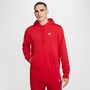 Nike M Nk Club Ft Po Hoodie - university red/university red/white