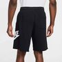 Nike M Nk Club Alumni Ft Short - black/black/white