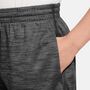 Nike B Nk Df Multi Short Lbr Hthr - black/lt smoke grey/black/white