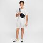 Nike B Nk Df Multi Ss  Top Lbr Hthr - white/white/black