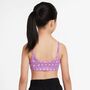 Nike G Nk Bralette Bra Aop - rush fuchsia/rush fuchsia