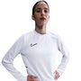 Nike W Nk Df Acd25 Crew Top Br - white/white/black/black