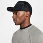 Nike U Nk Df Rise Cap Ab Big Swsh - black