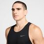 Nike M Nk Dfadv Stride Tank - black/reflective silv