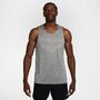 Nike M Nk Dfadv Stride Tank - smoke grey/htr/reflective silv