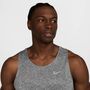 Nike M Nk Dfadv Stride Tank - smoke grey/htr/reflective silv