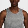 Nike M Nk Dfadv Stride Tank - smoke grey/htr/reflective silv
