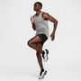Nike M Nk Dfadv Stride Tank - smoke grey/htr/reflective silv