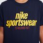 Nike K Nsw Tee Club Fam - obsidian