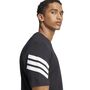 adidas M Fi 3S Reg T - black