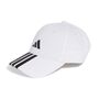 adidas Bball 3S Cap Nl - white/black